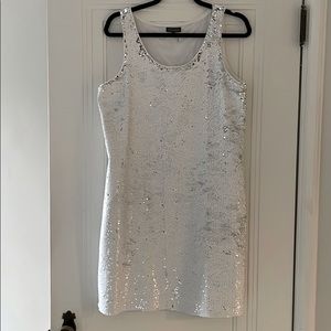 Vince Camino sequined dress.